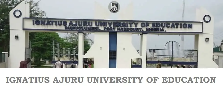 Ignatius Ajuru University Of Education New Cut Off Mark For 2023/2024 Academic Session