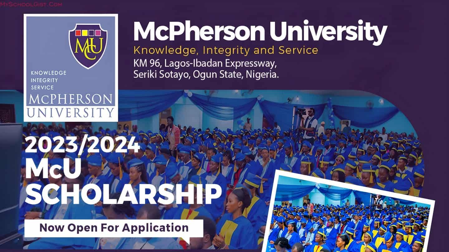 McPherson University Full Scholarship Application, 2023/2024