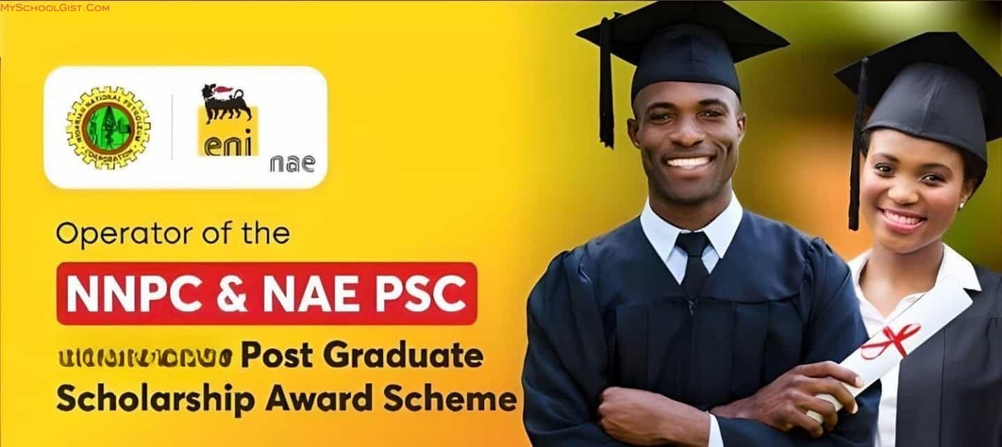 2023 Nigerian Agip Exploration (NAE) Postgraduate Scholarship For Nigerian Students
